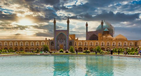 Isfahan,,Iran,-,April,29,,2015:,Imam,Mosque,(masjed-e,Imam)