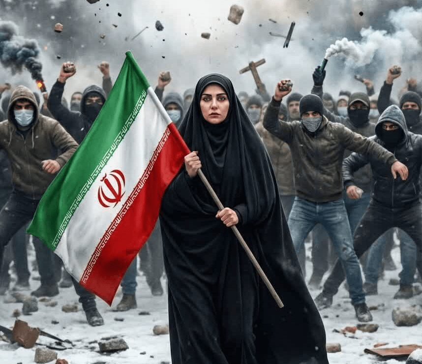 دکتر نعمتی زاده و مقابله با اغتشاش توسط یک زن